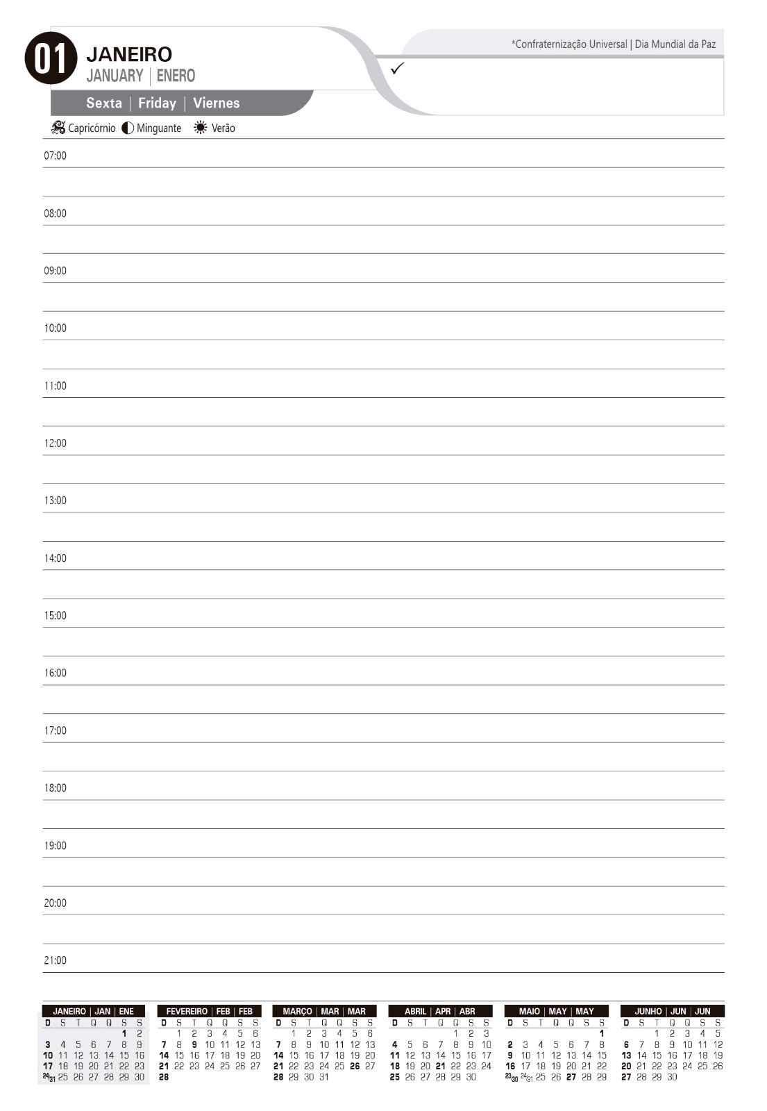 AGENDA EXECUTIVA PREMIUM 2027 COSTURADA DIÁRIA 12,4X20,7CM ANIMATIVA - Imagem 2