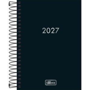 AGENDA ANUAL 2027 NAPOLI EXECUTIVA ESPIRAL DIÁRIA NAPOLI 352PG. TILIBRA