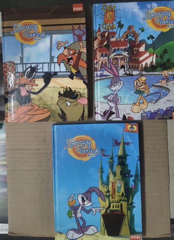 AGENDA PERMANENTE LOONEY TUNES 115X160MM 224PG. SAO DOMINGOS