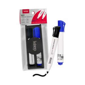 APAGADOR P/QUADRO BRANCO MAGNETICO+2 PINCEL MR010 MULTILASER