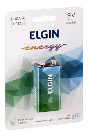 BATERIA 9V ALCALINA ELGIN