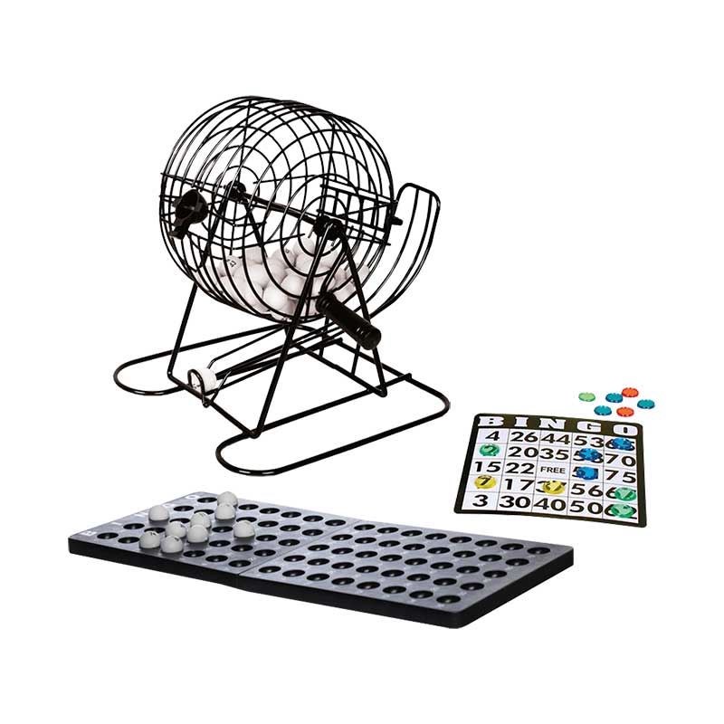 BINGO PROFISSIONAL ROLETA DE METAL 75BOLAS BG-100 WESTERN - Imagem 3