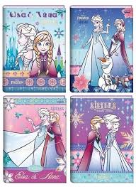 CADERNO BROCHURA UNIVERSITÁRIO CAPA DURA FROZEN SISTERS 96FLS. c/5 JANDAIA