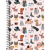 CADERNO UNIVERSITÁRIO PEPPER FEMININO CAPA DURA  1 MATÉRIA 80 FOLHAS  TILIBRA - Image 2
