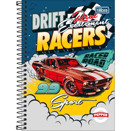 CADERNO ESPIRAL CAPA DURA 1/4 PEPPER 80FOLHAS TILIBRA - Imagem 2