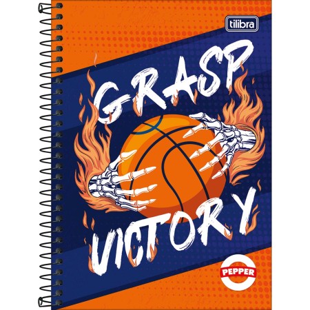 CADERNO ESPIRAL CAPA DURA 1/4 PEPPER 80FOLHAS TILIBRA - Imagem 4