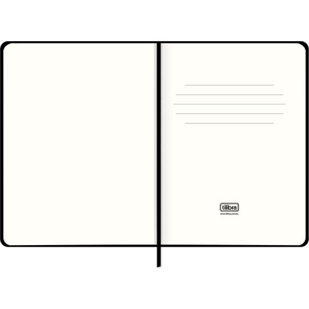 CADERNO EXECUTIVO SEM PAUTA COSTURADO CAPA DURA FITTO M CAMBRIDGE 90G 80 Folhas TILIBRA - Imagem 2