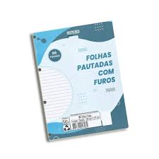 CADERNO P/FICHARIO PAUTADO 96FLS. C/5 SAO DOMINGOS