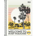 CADERNO UNIVERSITÁRIO PEPPER CAPA DURA 10 MATÉRIAS 160 FOLHAS  TILIBRA