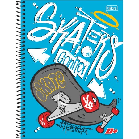 CADERNO UNIVERSITÁRIO D+ CAPA DURA 10 MATÉRIAS 200 FOLHAS TILIBRA - Imagem 6