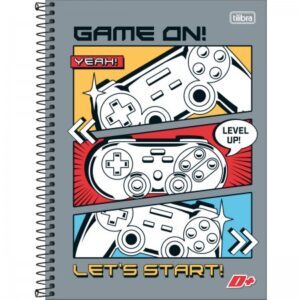 CADERNO UNIVERSITÁRIO D+ CAPA DURA 1 MATÉRIA 96 FOLHAS TILIBRA