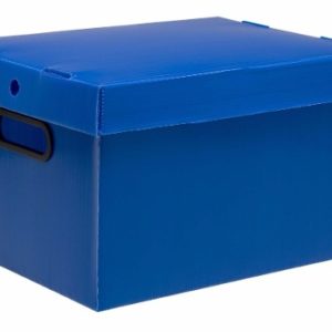 CAIXA ORGANIZADORA PRONTOBOX PEQUENA AZUL 310X230X190MM REF.7010 POLYCART