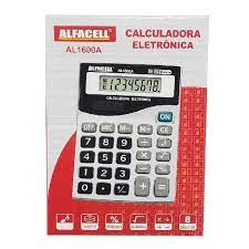 CALCULADORA MESA 8DIGITOS AL-1600A ALFACELL