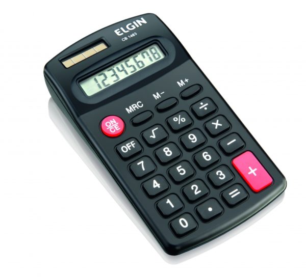 CALCULADORA BOLSO 8DIGITOS CB-1483 ELGIN