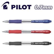 CANETA ESFEROGRÁFICA SUPER GRIP 0.7mm  PILOT