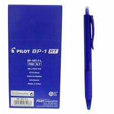 CANETA ESFEROGRÁFICA  PILOT BP-1 RT 0.7MM AZUL C/12 PILOT