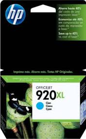 CARTUCHO ORIGINAL HP 920XL COLORIDO CIANO 6ML CD972AL