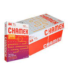 PAPEL SULFITE A-4 BRANCO 75g/m c/5000fls. OFFICE CHAMEX