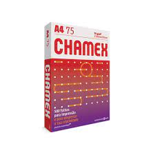 PAPEL SULFITE A-4 BRANCO 75g/m c/500fls. OFFICE CHAMEX