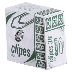 CLIPES 3/0 GALVANIZADO C/500G  415UNIDADES ACC