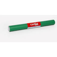 PLÁSTICO ADESIVO CONTACT OPACO VERDE BANDEIRA 45cm x10m VULCAN