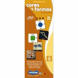 JOGO PEDAGOGICO BRINCANDO COM CORES E FORMAS  TOYSTER