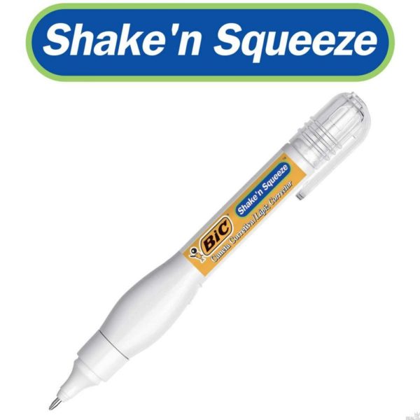 CORRETIVO CANETA SHAKEN SQUEEZE 8ML BIC