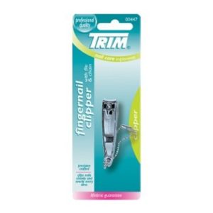 CORTADOR DE UNHAS PARA AS MAOS COM LIMPADOR E LIXA TRIM