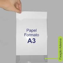 DISPLAY QUADRO DE AVISO OFFICE A3 CRISTAL REF.10090014 WALEU