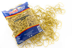 ELÁSTICO AMARELO Nº18 COM 1000G RED BOR