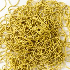 ELASTICO P/DINHEIRO N18 AMARELO 100G RED BOR