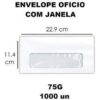 ENVELOPE OFICIO JANELA BRANCO 75G CAIXA C/1000 COF48 SCRITY - Image 3