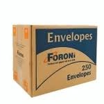 ENVELOPE SACO KRAFT OURO 17 SKO 017 11,0X 17,0 CM 80G CAIXA COM 500 UNIDADES FORONI