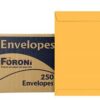 ENVELOPE SACO KRAFT OURO 34 SKO 034 24 X 34 CM 80G CAIXA COM 250 UNIDADES FORONI - Image 2