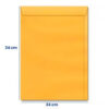ENVELOPE SACO KRAFT OURO 34 SKO 034 24 X 34 CM 80G CAIXA COM 250 UNIDADES FORONI - Image 3