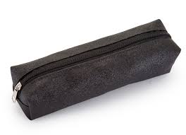 ESTOJO com GLITTER PRETO GRANDE WALEU