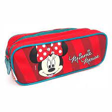 ESTOJO NYLON 2 ZIPERES MINNIE 14Y01 REF. 62979 SESTINI