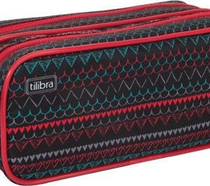 ESTOJO DUPLO GRANDE MENININHAS ESPECIAL TILIBRA