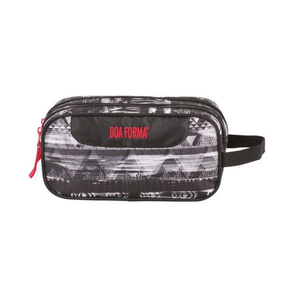 ESTOJO NYLON 2ZIPERES BOA FORMA REF.48865 DMW