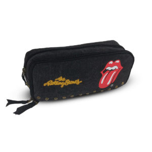 ESTOJO NYLON  2ZIPERES ROLLING STONES LIPS REF.749013 PACIFIC
