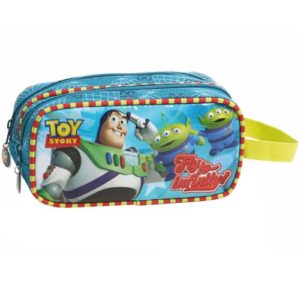 ESTOJO NYLON 2ZIPERES TOY STORY REF. 51221 DERMIWIL