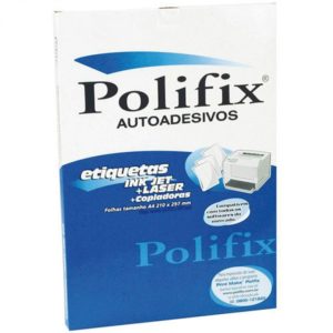 ETIQUETA P/INKJET E LASER  CARTA C/100FOLHAS X 14 REF. 2014 POLIFIX