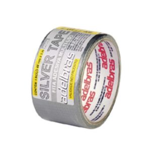 FITA MULTIUSO SILVER TAPE PRATA 48MMX5M ADELBRAS