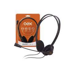 FONE DE OUVIDO HEADSET PRETO HS-100 COD.47.9700 OEX