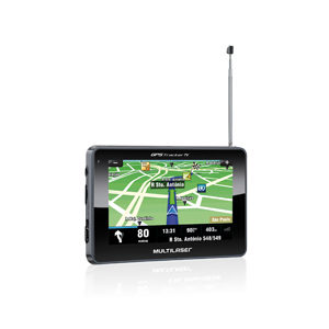 GPS TRACKER 2 4,3** COM TV E RADIO FM GP012 MULTILASER