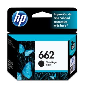CARTUCHO ORIGINAL HP 662 PRETO 2ml CZ103AB