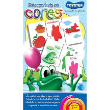 JOGO PEDAGOGICO DESCOBRINDO AS CORES  TOYSTER