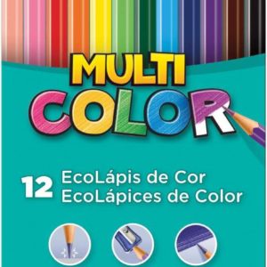 LAPIS DE COR 12CORES MULTICOLOR FABER CASTELL