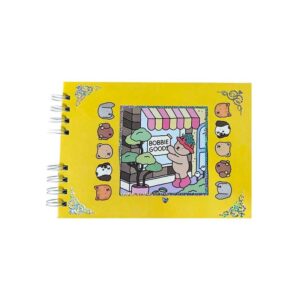 LIVRO INFANTIL PARA COLORIR  BOBBIE GOODS capa amarela 180g CPK