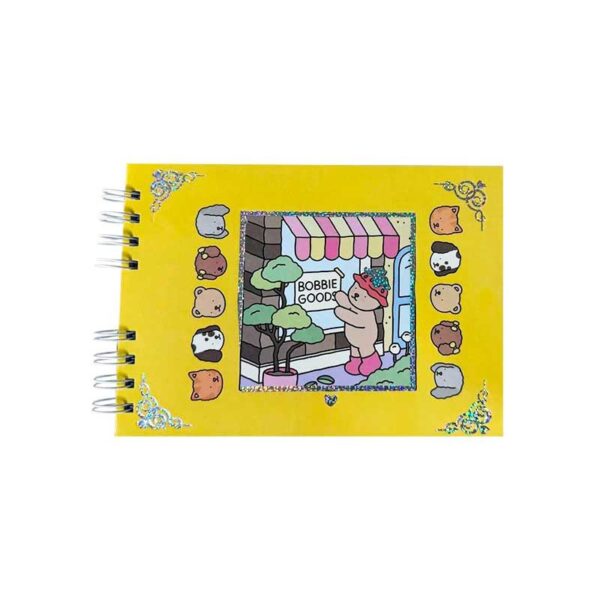 LIVRO INFANTIL PARA COLORIR  BOBBIE GOODS capa amarela 180g CPK